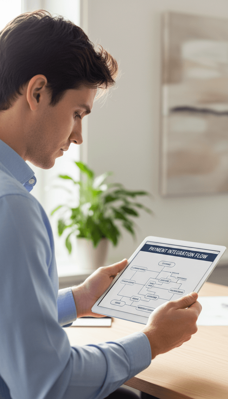 Professional reviewing payment system architecture